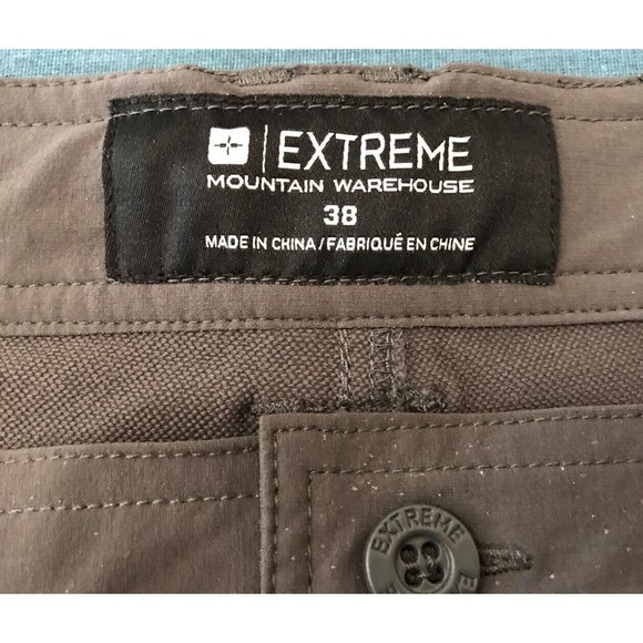 MOUNTAIN WAREHOUSE EXTREME Mens 4 Way Stretch Trouser, 38x32 NEW WITH TAGS Gray - Picture 8 of 12